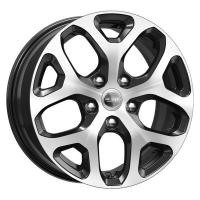 Литой колесный диск K&K КС869 Corolla алмаз черный 6,5x16 5x114,3 ET45 D60,1