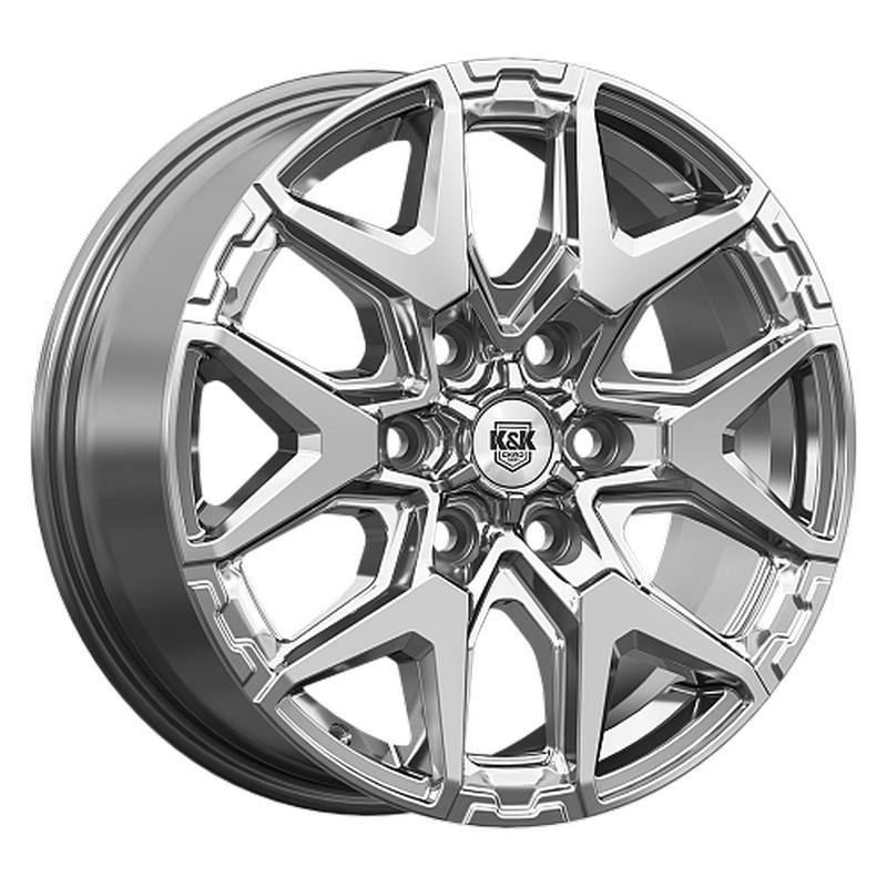 Литой колесный диск K&K KC1176 Гангут дарк платинум 7,5x18 6x139,7 ET55 D93,1