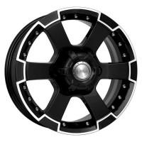 Литой колесный диск K&K КС593 М56 алмаз черный 7,0x16 6x139,7 ET30 D106,1