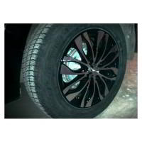 Литой колесный диск K&K КС628 Канзаши алмаз черный 5,5x14 4x100 ET39 D54,1