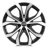 Литой колесный диск Alutec W10X racing black front polished 8,0x18 5x120 ET53 D65,1