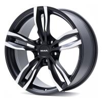 Литой колесный диск MAK Luft W Ice Black 7,5x17 5x120 ET43 D72,6