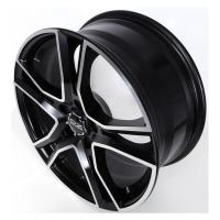 Литой колесный диск OZ Adrenalina Matt Black Diamond Cut 8,0x17 5x108 ET38 D75
