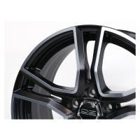 Литой колесный диск OZ Adrenalina Matt Black Diamond Cut 8,0x17 5x108 ET38 D75