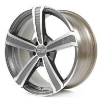 Литой колесный диск OZ Montecarlo HLT Matt Dark Graphite Diamond Cut 9,5x20 5x130 ET60 D71,56