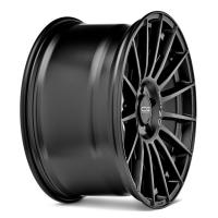 Литой колесный диск OZ Superturismo Dakar Matt Black Silver Lettering 9,5x21 5x130 ET55 D71,56