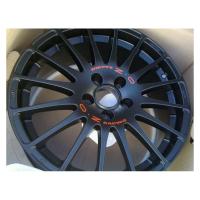 Литой колесный диск OZ Superturismo GT Matt Black Red Lettering 7,5x17 5x112 ET50 D75