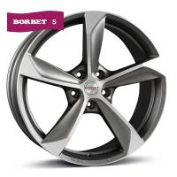 Литой колесный диск Borbet S graphite polished matt 8,5x19 5x130 ET30 D72,5