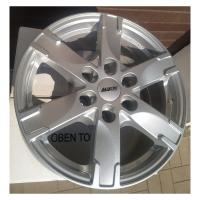 Литой колесный диск Alutec Titan polar silver 7,0x16 6x130 ET55 D84,1