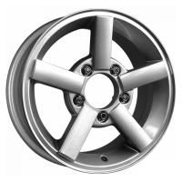 Литой колесный диск K&K КС231 Титан сильвер 6,5x16 5x139,7 ET40 D98