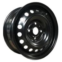 Штампованный стальной диск ТЗСК Nissan Almera Black 6,0x15 4x114,3 ET45 D66,1