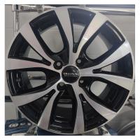Литой колесный диск Skad KL-262 Solaris Алмаз черный 6,0x15 4x100 ET48 D54,1