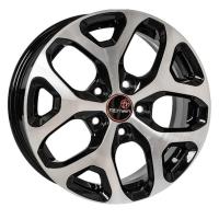 Литой колесный диск Вектор R174 Corolla алмаз черный 6,5x16 5x114,3 ET45 D60,1