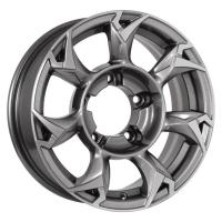 Литой колесный диск Carwel Гурон AGR 5,5x15 5x139,7 ET5 D108,1