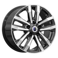 Литой колесный диск K&K КС1107 Мичиган алмаз черный 8,0x18 5x150 ET60 D110,1