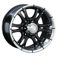 Литой колесный диск LS wheels LS 161 BKL 8,0x16 6x139,7 ET10 D107,1