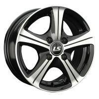 Литой колесный диск LS wheels LS 202 BKF 6,0x14 4x100 ET39 D73,1