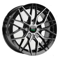 Литой колесный диск Megami MGM-27 BKF 6,0x14 4x100 ET35 D73,1