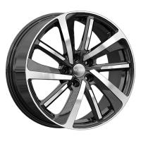 Литой колесный диск iFree КС1111 алмаз черный 7,0x18 5x114,3 ET37 D66,6