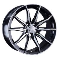 Литой колесный диск LS wheels LS 1055 BKF 7,0x16 4x108 ET32 D65,1