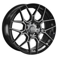 Литой колесный диск LS wheels LS 1265 BKF 8,0x18 5x114,3 ET45 D67,1
