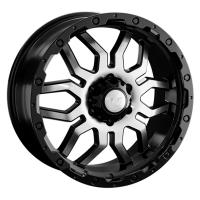 Литой колесный диск LS wheels LS 1285 BKF 7,0x16 5x139,7 ET5 D108,1