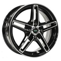 Литой колесный диск Megami MGM-17 BKF 6,0x15 4x100 ET50 D60,1