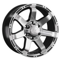 Литой колесный диск LS wheels LS 1289 BKF 7,5x17 6x139,7 ET25 D106,1