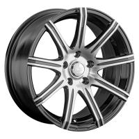 Литой колесный диск LS wheels LS 1322 BKF 8,0x17 5x114,3 ET35 D67,1
