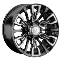 Литой колесный диск LS wheels LS 1363 BKF 8,0x17 6x139,7 ET-15 D106,1