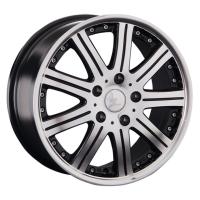 Литой колесный диск LS wheels LS 826 BKF 6,0x16 4x100 ET40 D73,1