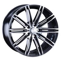 Литой колесный диск LS wheels LS 848 BKF 6,0x14 4x100 ET40 D73,1