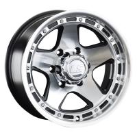 Литой колесный диск LS wheels LS 870 BKF 8,0x16 6x139,7 ET-10 D106,1