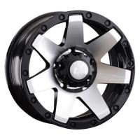 Литой колесный диск LS wheels LS 881 BKF 7,0x16 5x139,7 ET10 D108,5