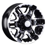 Литой колесный диск LS wheels LS 894 BKF 6,5x15 6x139,7 ET0 D106,1