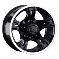 Литой колесный диск LS wheels LS 883 BKL 7,0x15 5x139,7 ET-10 D108,5