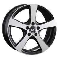 Литой колесный диск LS wheels LS 956 BKF 7,0x17 5x112 ET40 D57,1