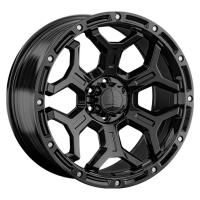 Литой колесный диск LS wheels RC68 BK 9,0x20 6x114,3 ET25 D67,1