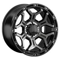 Литой колесный диск LS wheels RC68 BKF 9,0x17 6x114,3 ET25 D67,1
