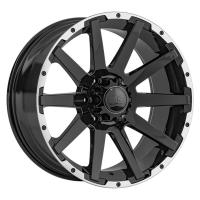 Литой колесный диск LS wheels LS 1302 BKL 9,0x20 6x139,7 ET20 D106,1