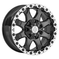 Литой колесный диск LS wheels LS 1375 BKL 8,0x17 5x150 ET45 D110,1