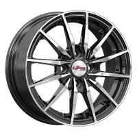 Литой колесный диск iFree Финчер KC1119 блэк джек 5,5x14 4x114,3 ET44 D67,1