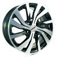 Литой колесный диск Carwel Вест AB 6,0x15 4x100 ET50 D60,1