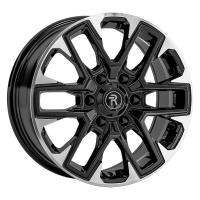 Литой колесный диск Kia Replica KI398 BKF 7,5x18 6x114,3 ET46 D67,1