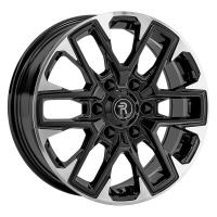 Литой колесный диск Toyota Replica TY450 BKF 7,5x18 6x139,7 ET25 D106,1