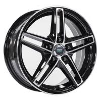 Литой колесный диск Megami MGM-17FF BKF 6,0x15 4x100 ET47 D60,1