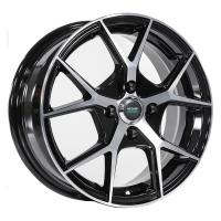 Литой колесный диск Megami MGM-18FF BKF 6,5x16 4x100 ET40 D60,1