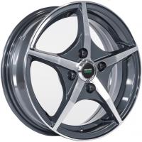 Литой колесный диск Megami MGM-19FF GMF 6,0x15 4x100 ET37 D60,1