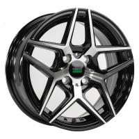 Литой колесный диск Megami MGM-31 BKF 6,0x14 4x100 ET35 D73,1