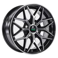 Литой колесный диск Megami MGM-32 BKF 6,0x14 4x100 ET35 D67,1